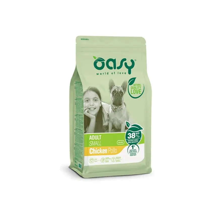 Oasy Lifestage Adult Small al Pollo - 3 kg