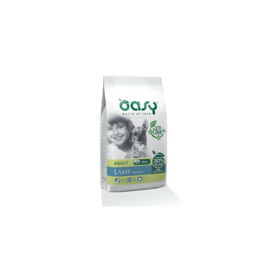 Oasy Mono Proteico Adult Small Mini Agnello - 2,5 kg