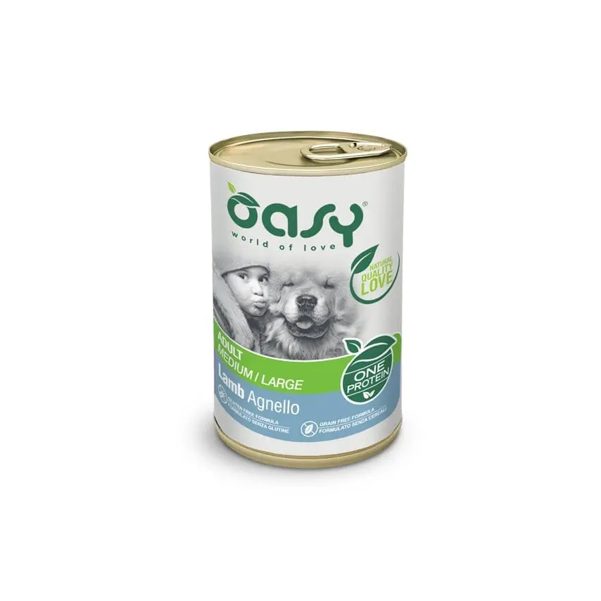 Oasy Mono Proteico - Umido per Cani Adulti