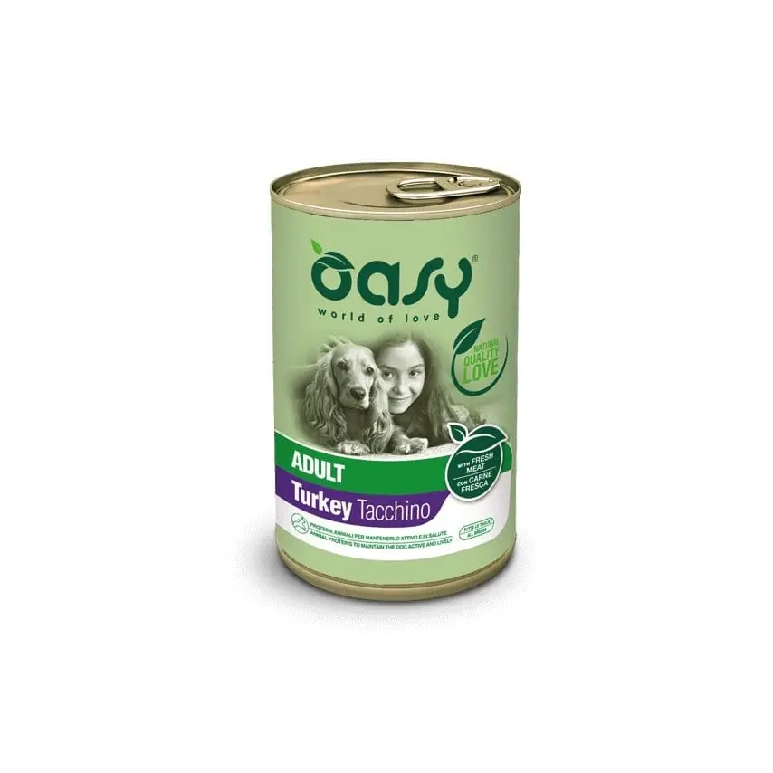 Oasy Patè Lifestage - per cani Adulti - Tacchino