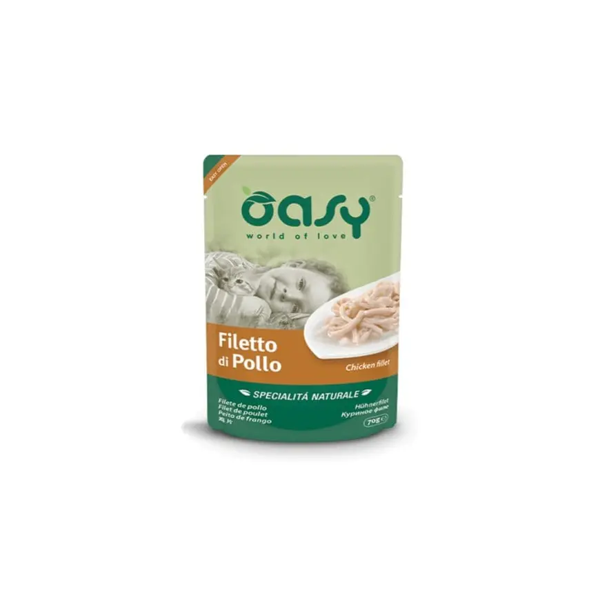 Oasy Specialità Naturale Busta - Umido per gatti