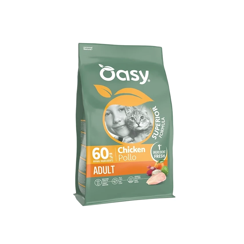 Oasy Superior Formula Adult Pollo - 1,5 kg
