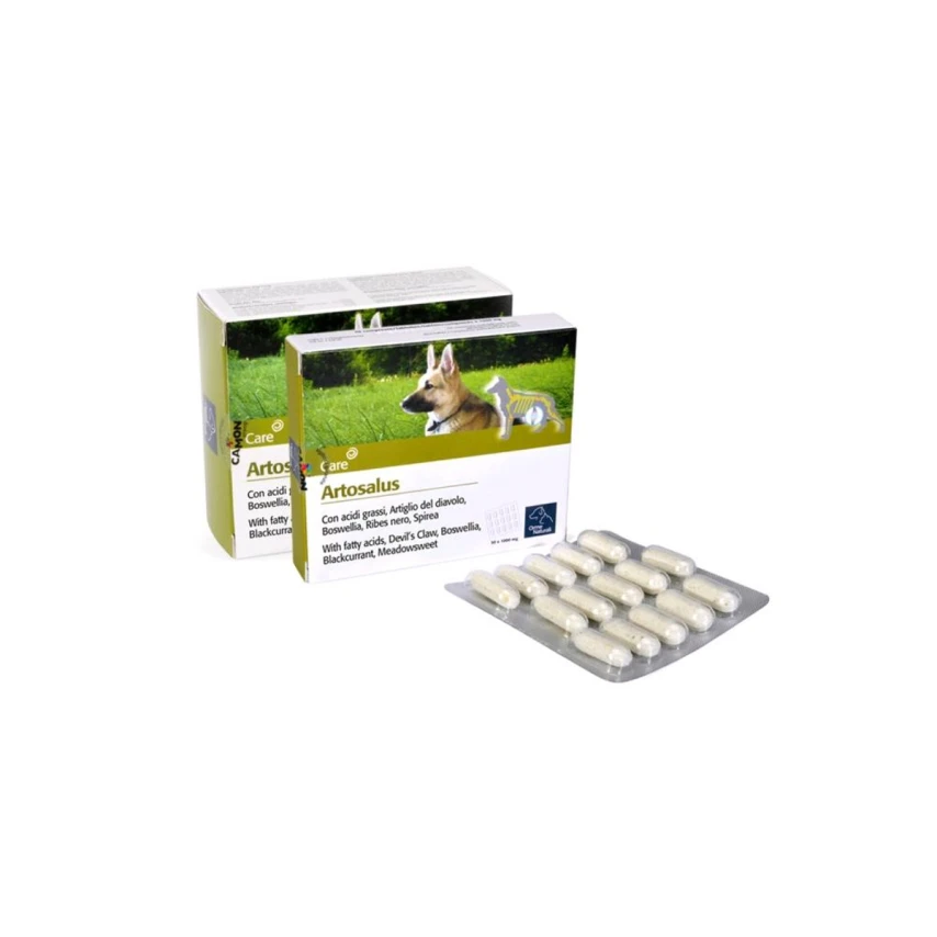 Orme Naturali ARTOSALUS - 60 Compresse per le articolazioni di Cani e Gatti