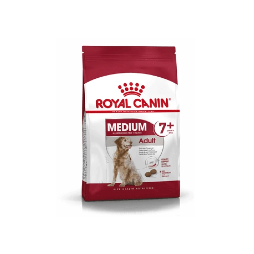 Royal Canin Medium Adult 7+ - Crocchette Cani Maturi da 7 Anni in su' - Kg.15
