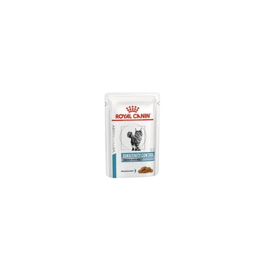 Royal Canin Veterinary Sensitivity Control Pollo - Umido Gatto - 12 bustine x 85 gr