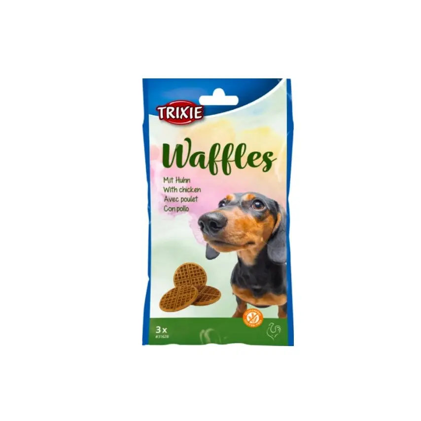 Snack Waffles con pollo per cani - 100 gr - Trixie