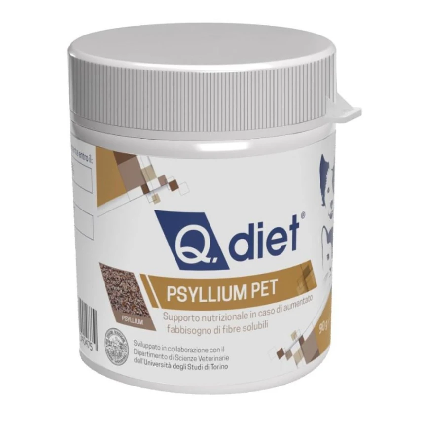 QVET Q Diet Psyllium Pet 90 g