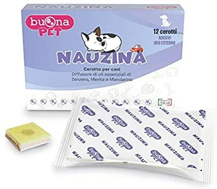 Buonapet Nauzina - 12 cerotti antiparassitari per cani
