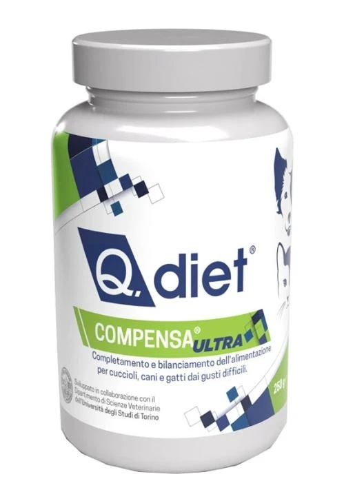 QVET Q Diet Compensa Polvere Ultra 250 g
