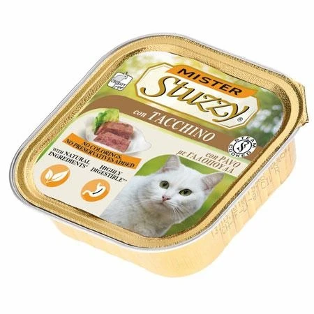 Agras Mistercat Tacchino Umido per Gatti 32 x 100 g