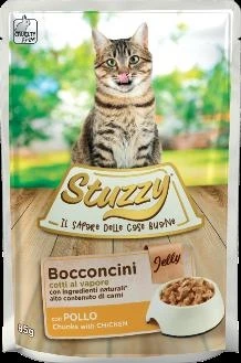 Agras StuzzyCat Buste Bocconi in Jelly Pollo 24 x 85 g