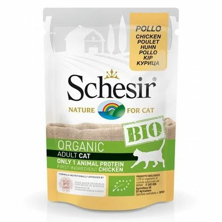Agras Schesir Cat Bio Pollo 16 x 85 g
