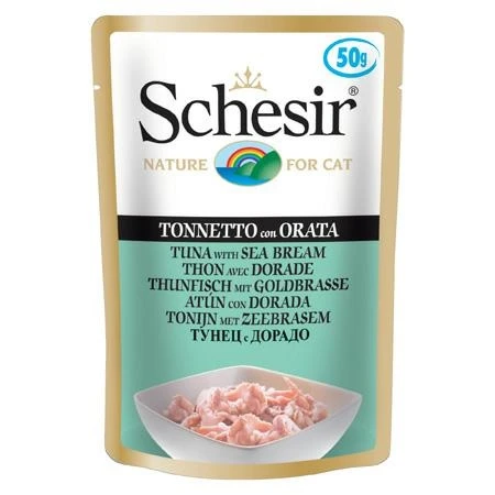 Agras Schesir Cat Buste Tonno/Orata 30 x 50 g
