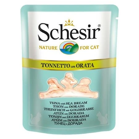 Agras Schesir Cat Tonnetto e Orata - 20 buste x 85 g