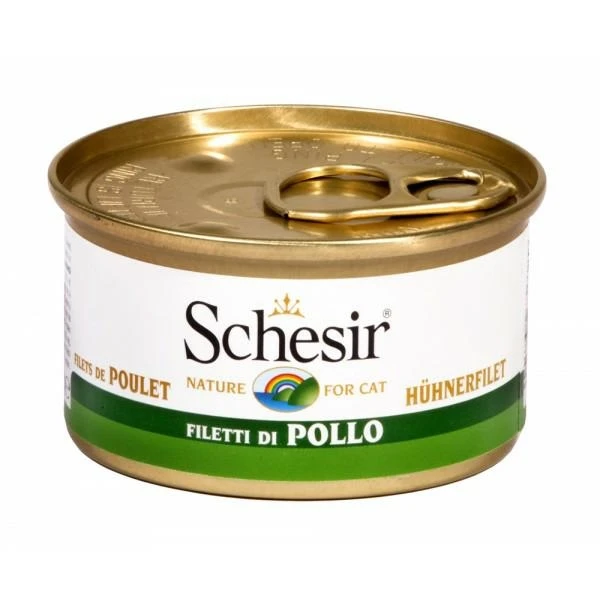 AGRAS Schesir Cat Filetti di Pollo 85 g
