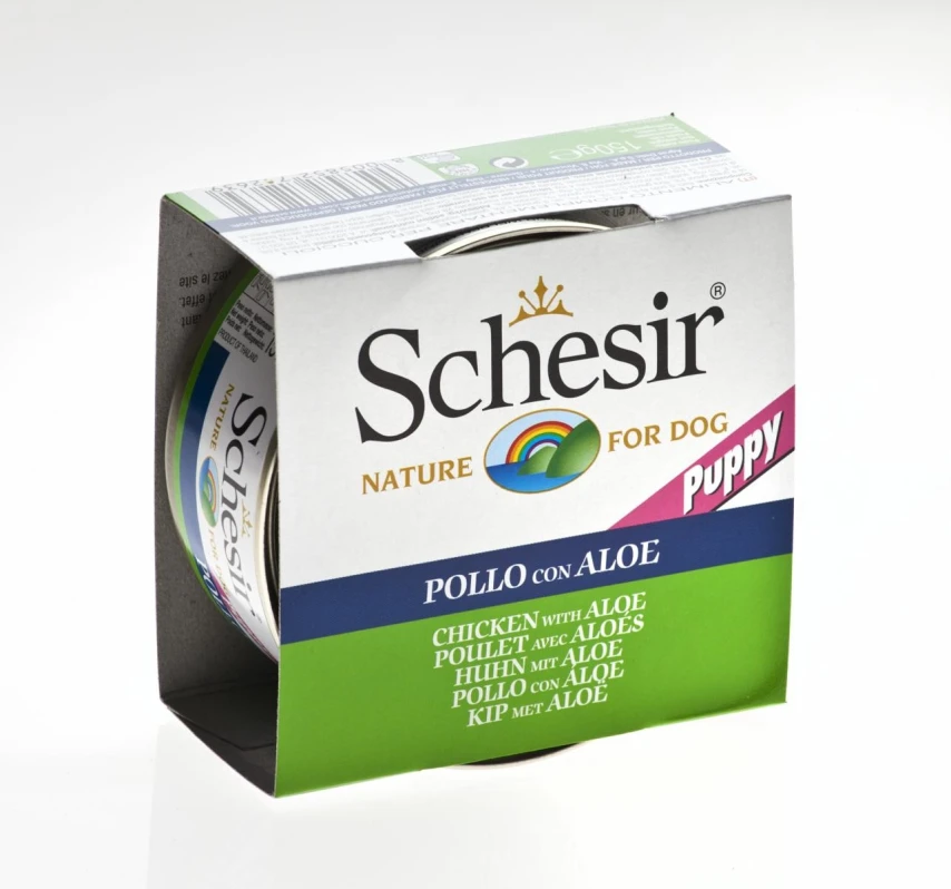 Agras Schesir Puppy Pollo e Aloe 150 g