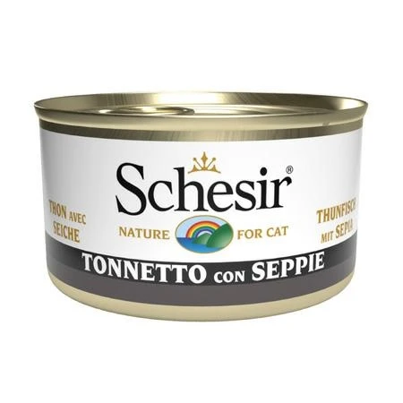AGRAS Schesir Gatto Tonnetto e Seppie 85 g