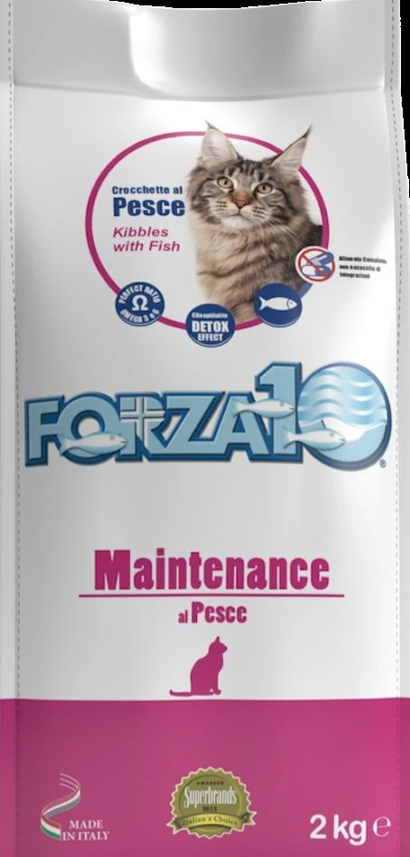 Forza10 Cat Mantenimento Pesce 2 kg - Mangime secco per gatti