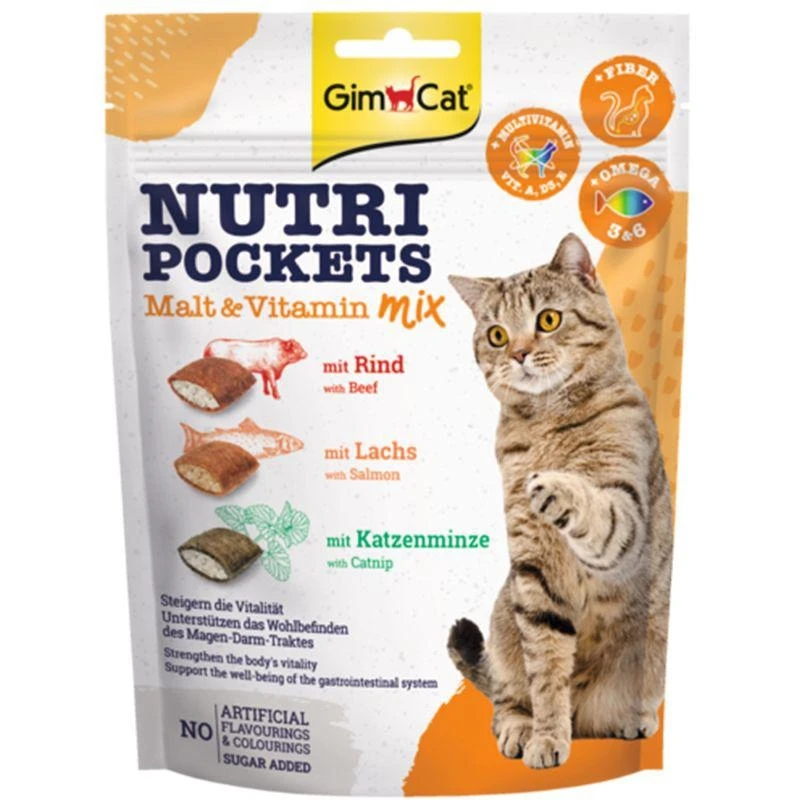 Gimborn GimCat Nutri Pockets Malt/Vitamine 150 g