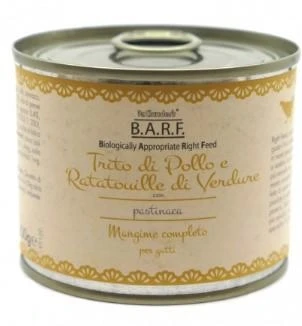 Barf Cat Menù Trito di Pollo 200 g