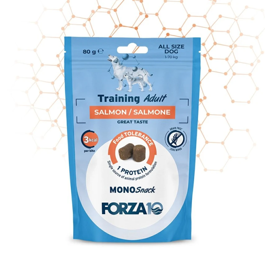 Forza10 Snack Training per Cani al Salmone 80 g