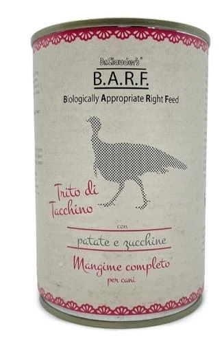 Barf Dog Menù Trito di Tacchino 800 g