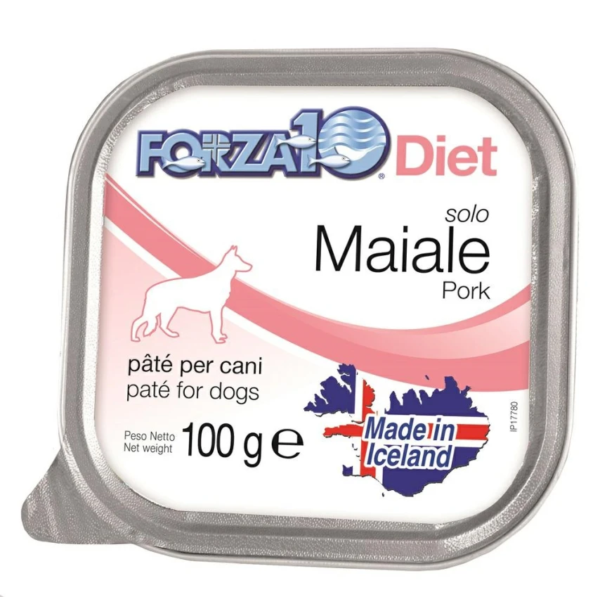 Forza10 Dog Solo Diet Maiale Umido per Cani 32 x 100 g