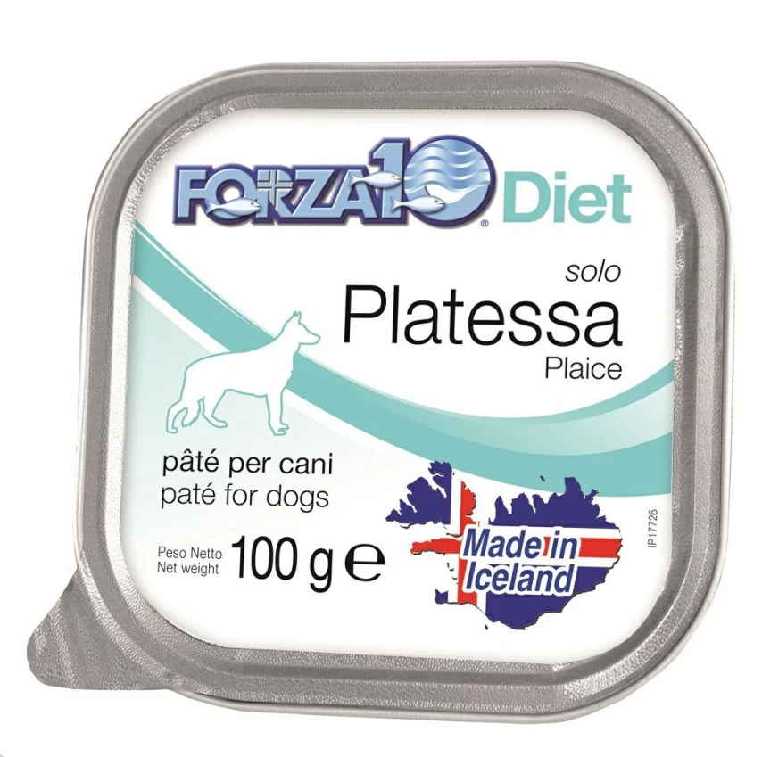 Forza 10 Solo Diet Platessa per Cani - 32 x 100 g