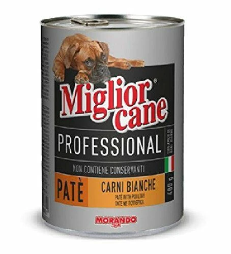 Morando Miglior Cane Paté Pollo e Fegato 24 x 400 g