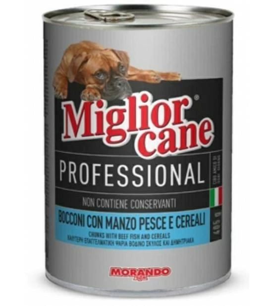 Morando Miglior Cane Bocconi Tonno - 24 x 405 g