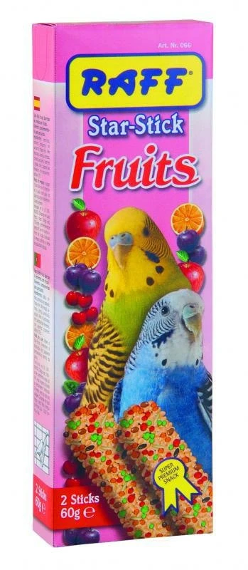 Raff Star-Stick Fruits per cocorite 60 g