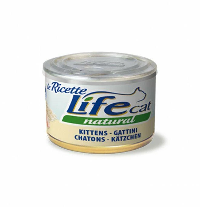 LIFEPET LifeCat Ricette Kitten Pollo 150 g