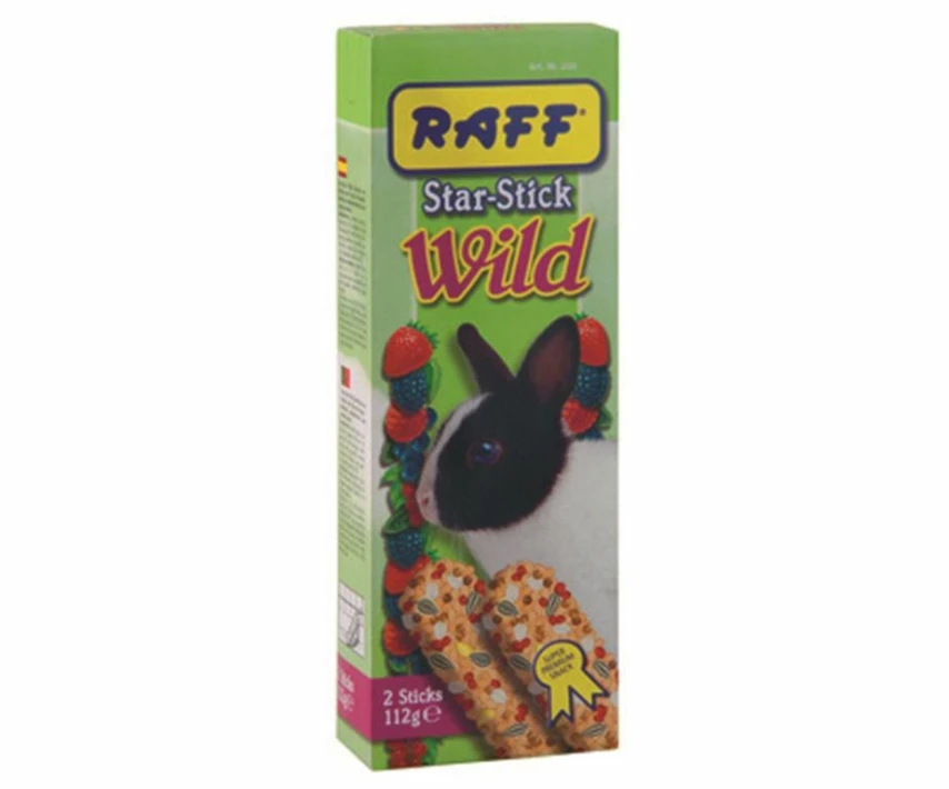 Raff Star-Stick Wild per Conigli Nani 112 g