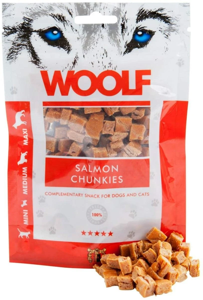 Mast Woolf Bocconcini Morbidi al Salmone 100 g