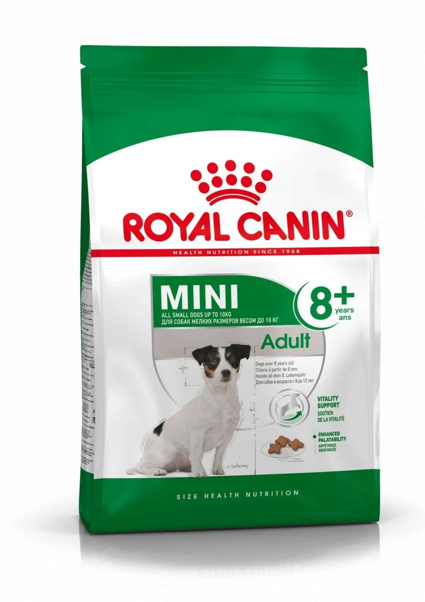 Royal Canin Mini Adult +8 per cani di taglia piccola - 8 kg