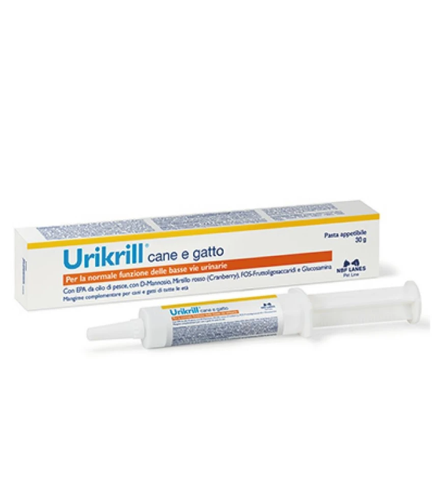 Urikrill Cane/Gatto Pasta 30 g - NBF,GAINTE