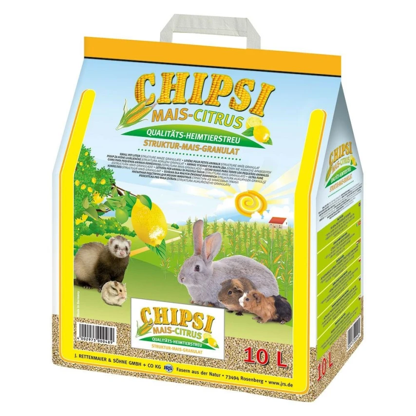 Chipsi Mais Citrus Lettiera per Roditori 10 L