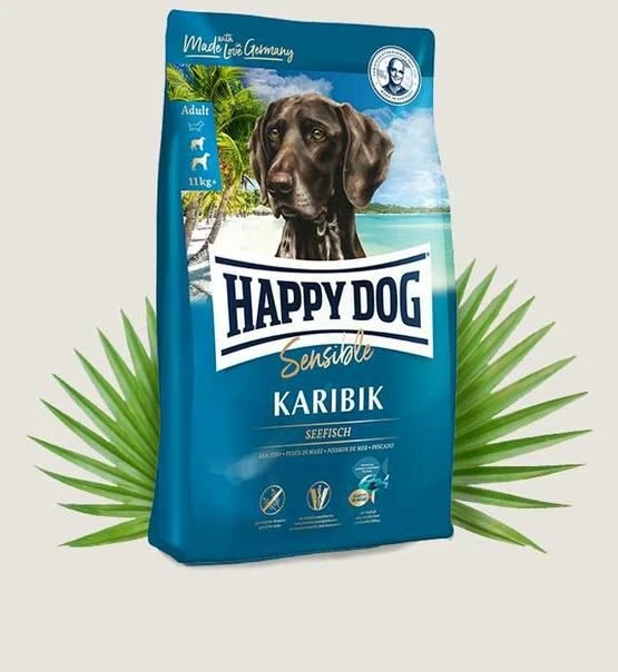HappyDog Karibik Pesce Pelagico e Patate 11 kg