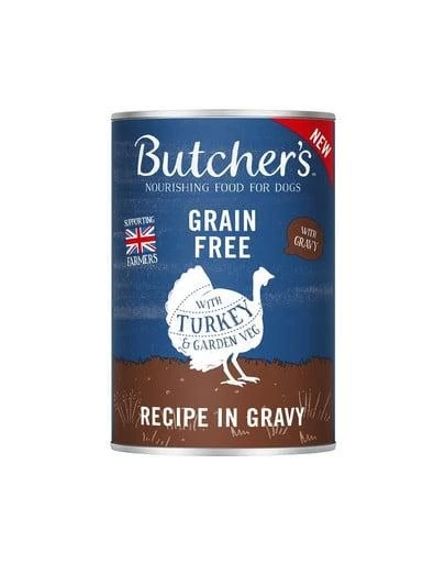 Butcher's Original Dog Ricetta con Tacchino in Gravy 400 g