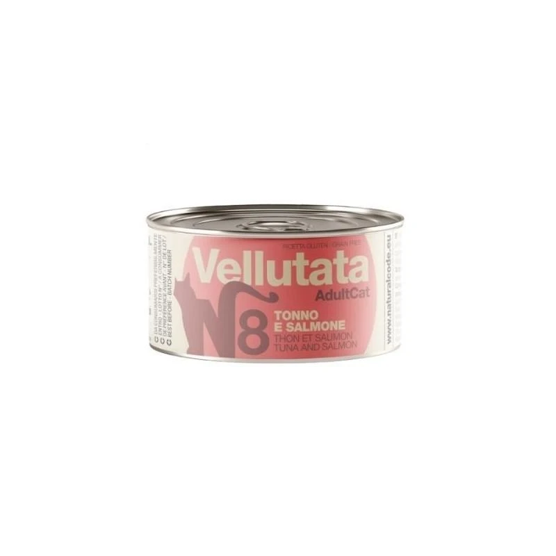 Naturalcode V08 Cat Vellutata Tonno e Salmone 85 g