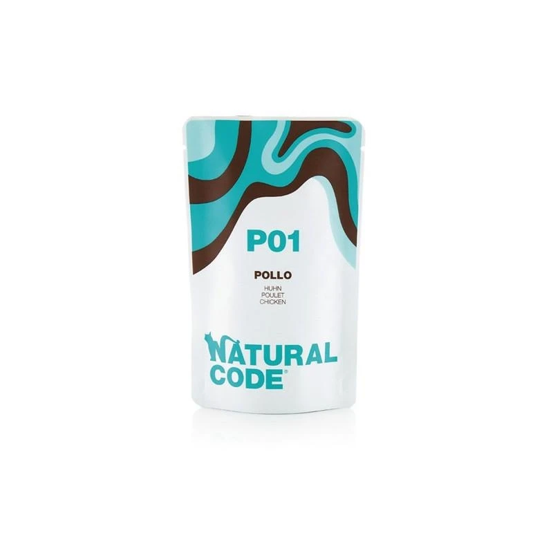 Natural Code P01 Gatto Pollo 24 x 70 g