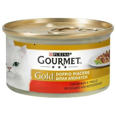 Purina Gourmet Gold Doppio Piacere Manzo/Pollo 85 g