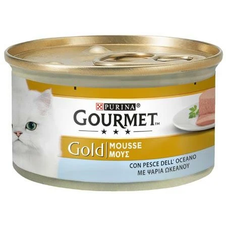 Purina Gourmet Gold Mousse Pesce dell'Oceano 85 g