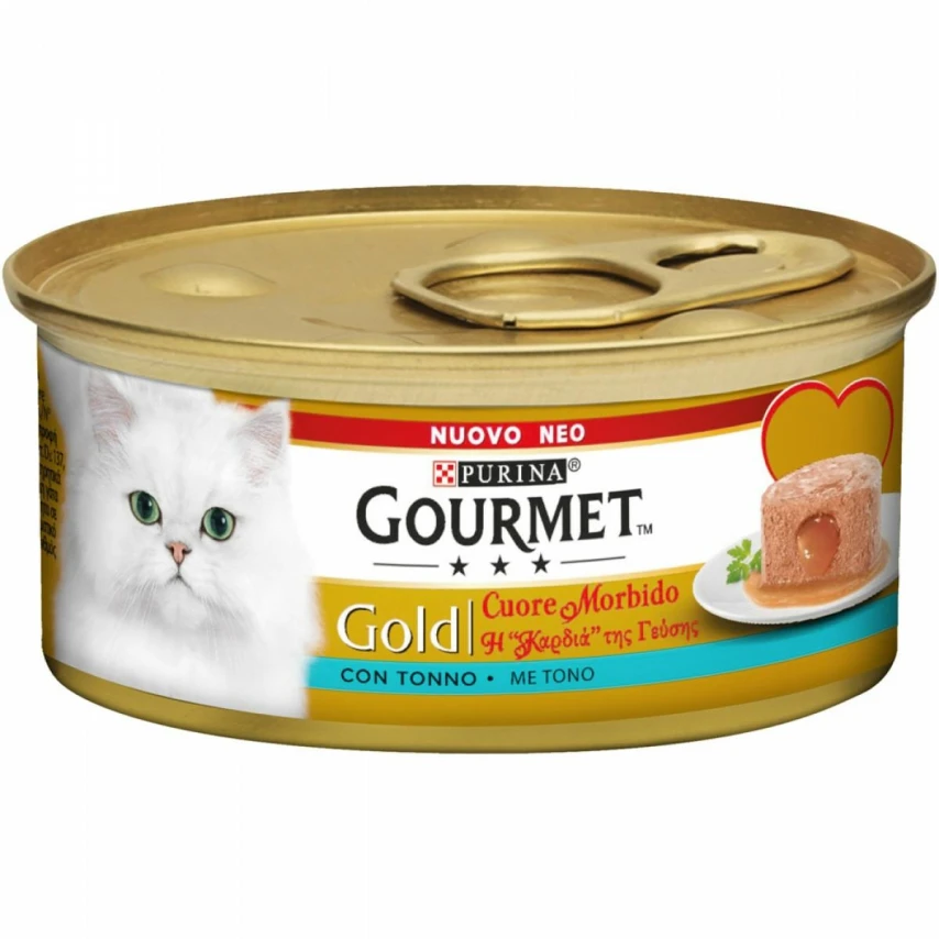 Purina Gourmet Cuore Morbido al Tonno 85 g