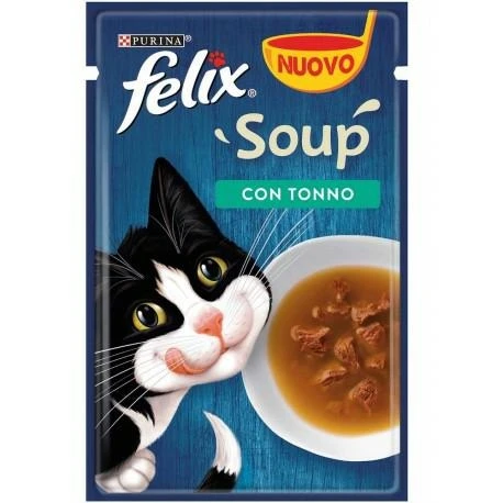 Purina Felix Soup Tonno 30 x 48 g