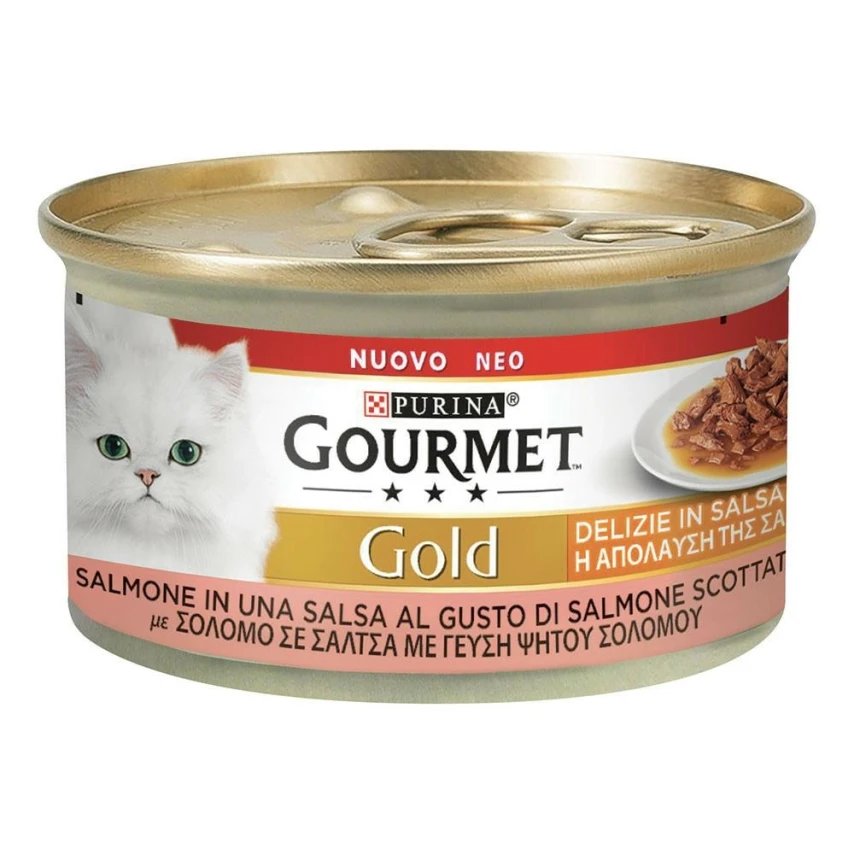 Purina Gourmet Gold Delizie in Salsa Salmone 85 g