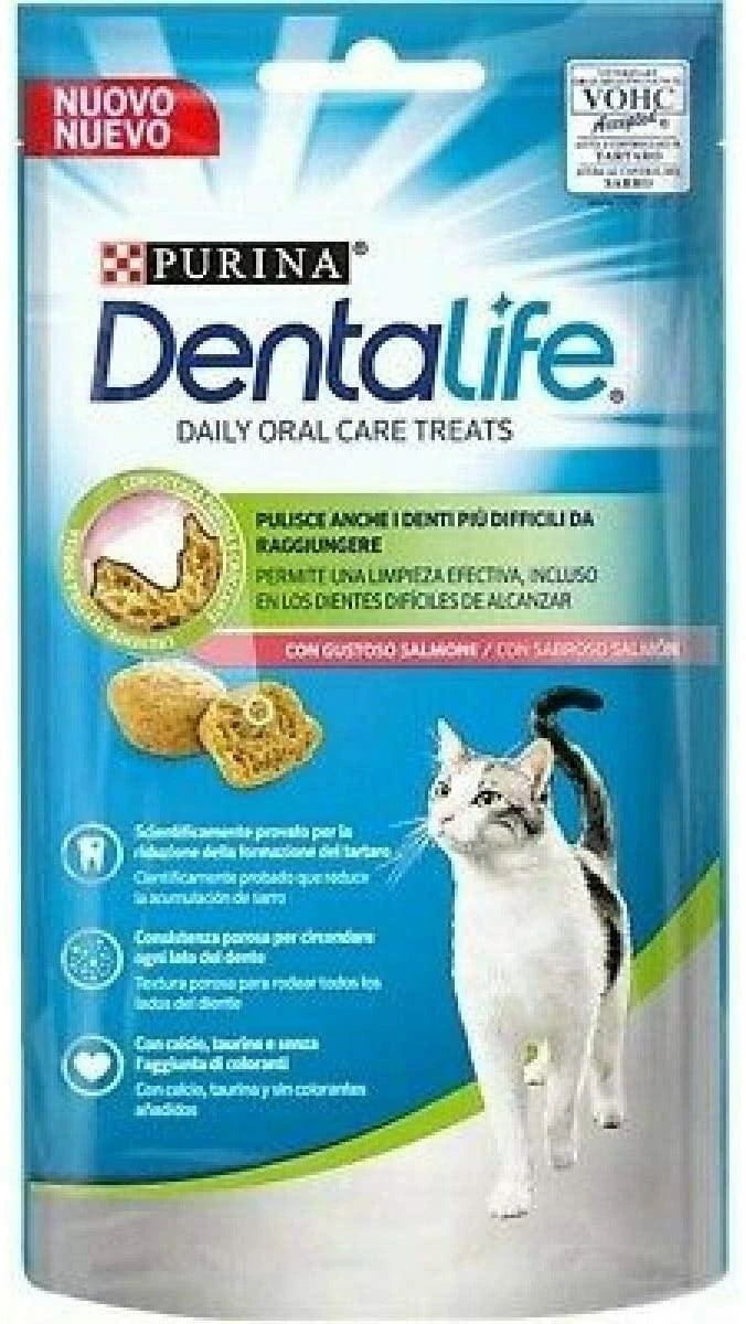 Purina Dentalife Snack per Gatti al Salmone 40 g