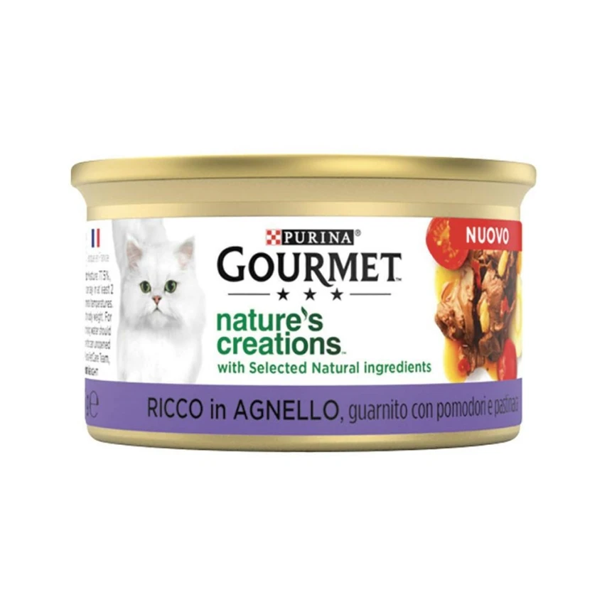 Purina Gourmet Creations Agnello, Pomodori e Pastina 85 g