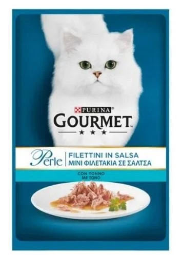 Purina Gourmet Perle Filetti di Tonno 26 x 85 g