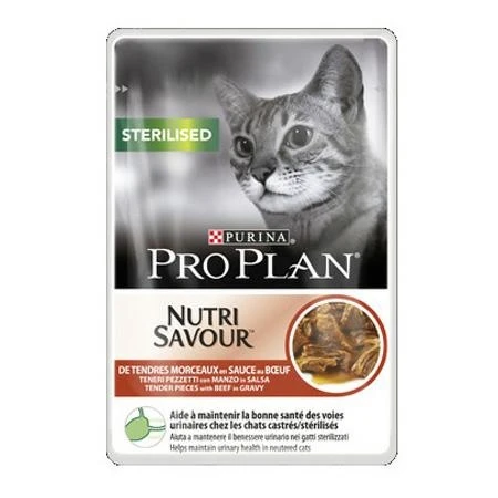 Purina Pro Plan Gatto Sterilized in salsa con anatra - 26 x 85 g